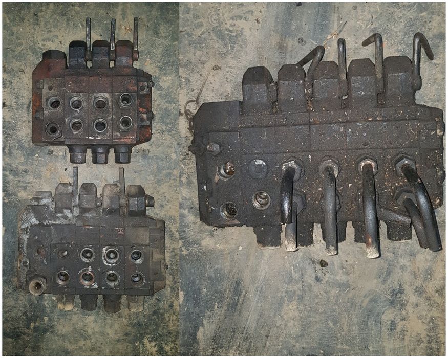 Distribuitoare hidraulice cu 1,2,3,4,5 comenzi, dublu sens