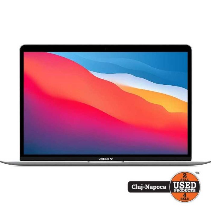 Apple MacBook AIR 13 2020, A2337, M1 8-Core, 256 Gb | UsedProducts.ro