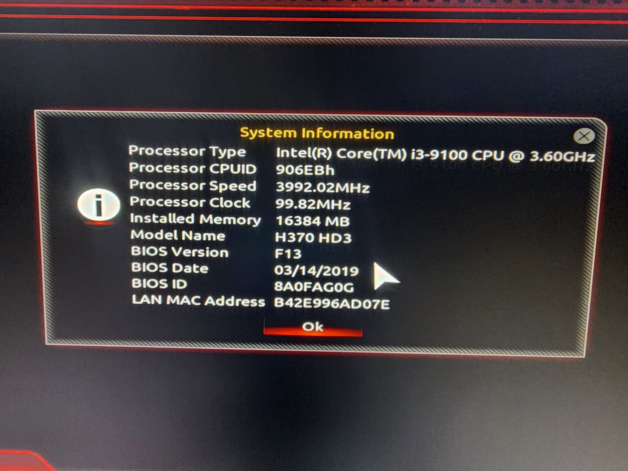 I3 9100 protsessor socket 1151