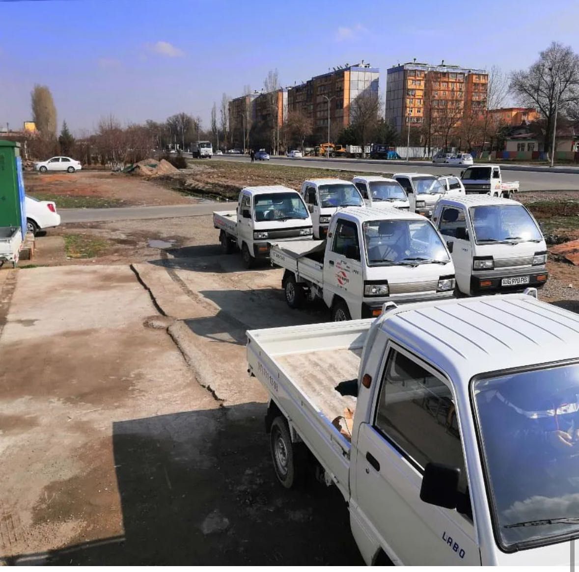 Вывоз мусора chiqindi tashish
