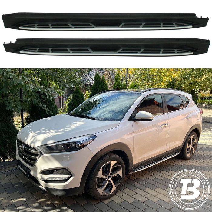 Praguri Aluminiu compatibile cu Hyundai Tucson III TL