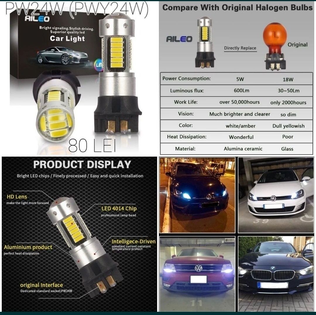 Led-uri Auto Vw, Skoda, Seat