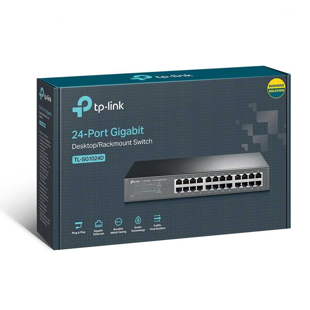 Коммутатор TP-Link TL-SG1024D 24-портовый (Switch)