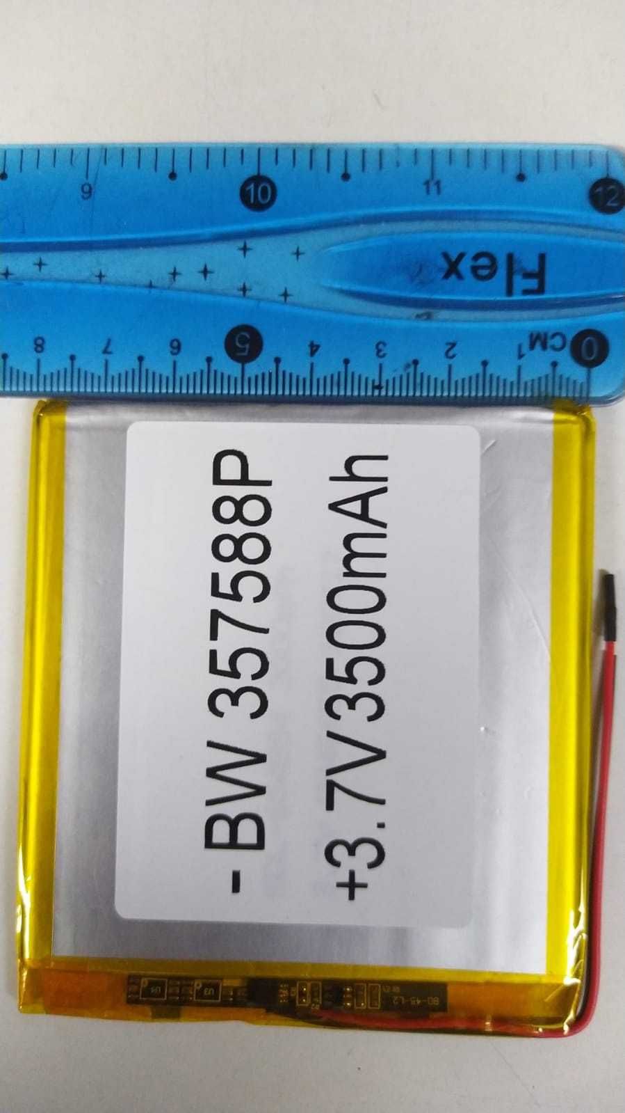 Литий-полимерный аккумулятор BW357588P (88X80X3mm) 3,7V 3500 mAh