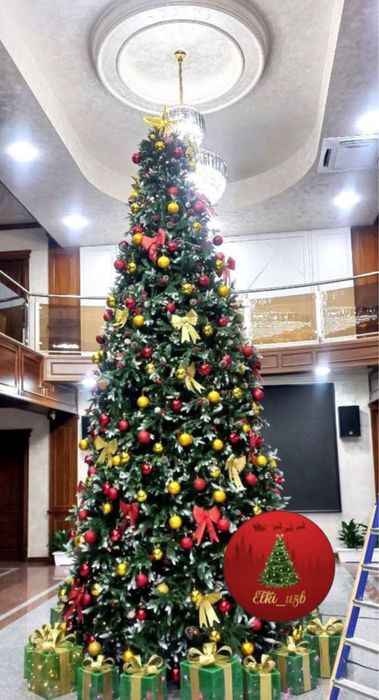 Кракссные уличные ёлки /Archa