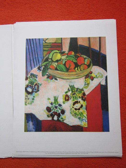 cadou deosebit rar Matisse  Marocco 4 bucati