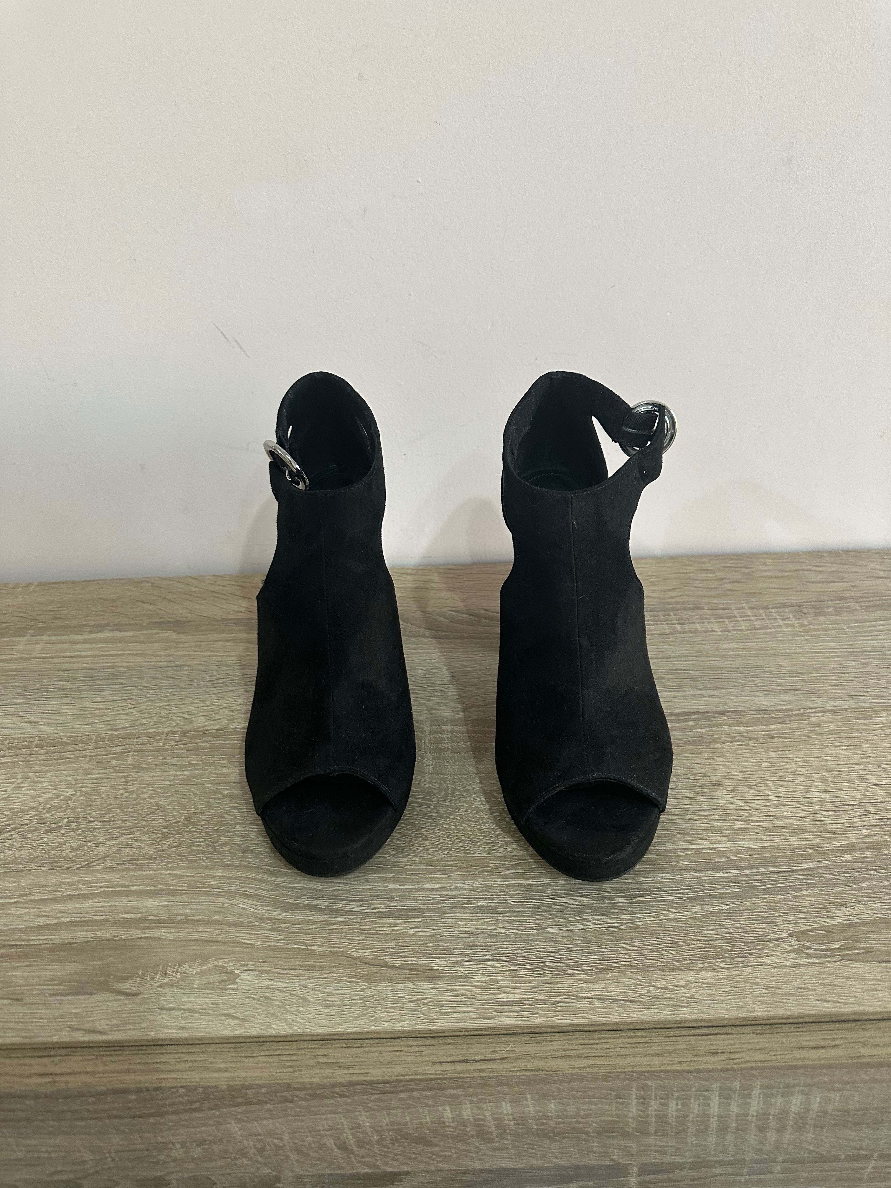 Високи обувки H&M - 39 номер, черни