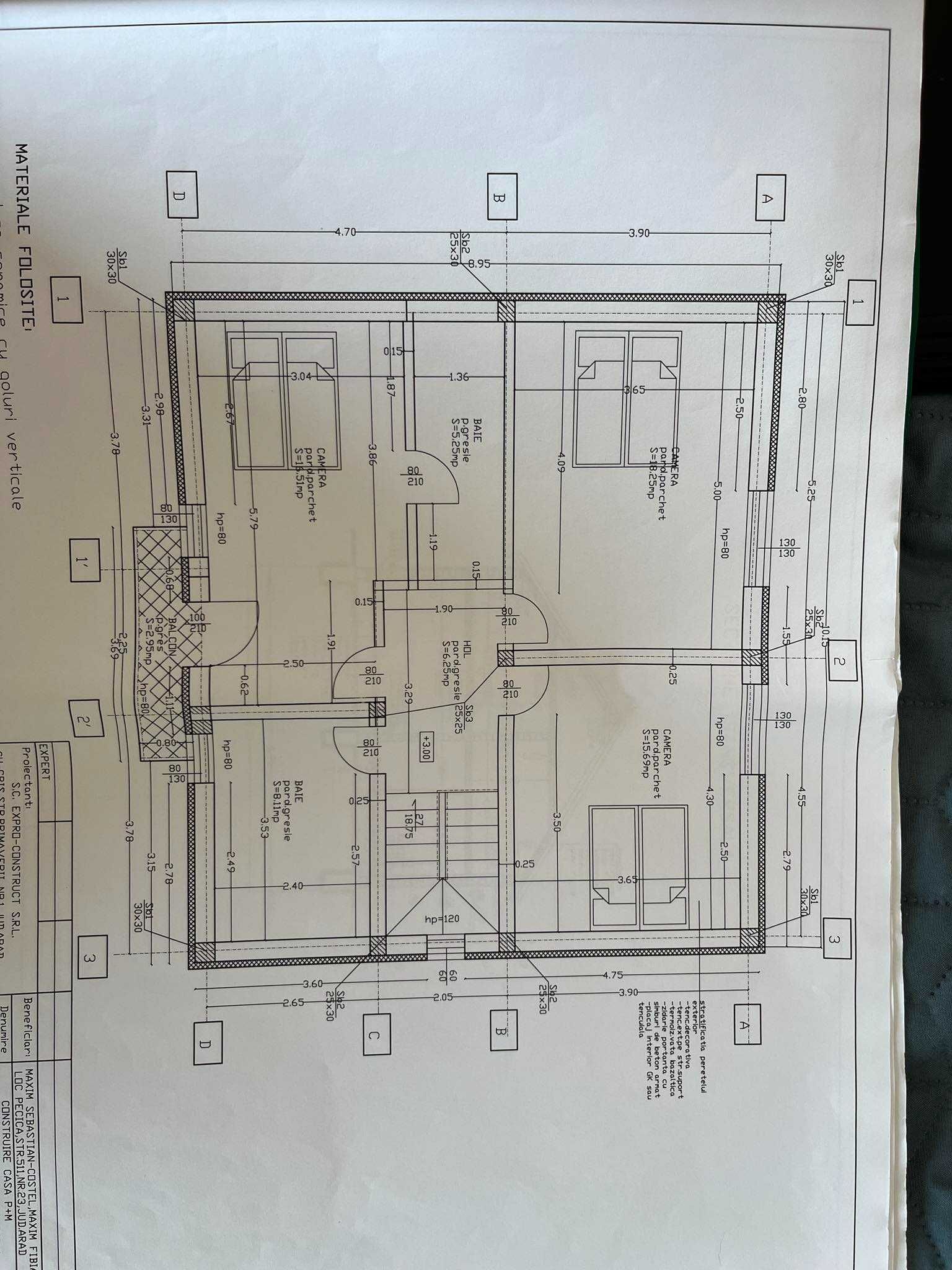 2 terenuri intravilane, 1 cu proiectsi avize, 1 fara