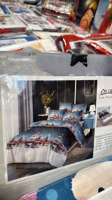 Lenjerie 6 piese Casa Pucioasa (Craciun)