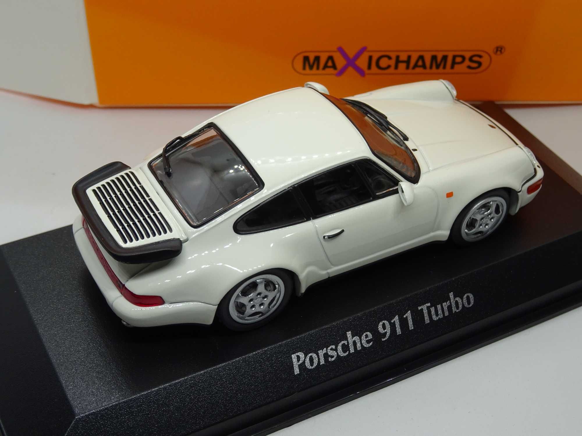 Macheta Porsche 911 Turbo Maxichamps 1:43