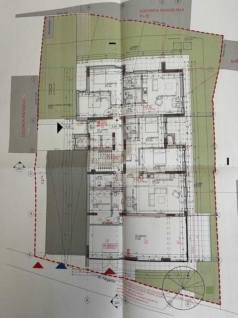 Teren 800mp cu autorizatie de construire S+P+3E+4/5R Stefan cel Mare