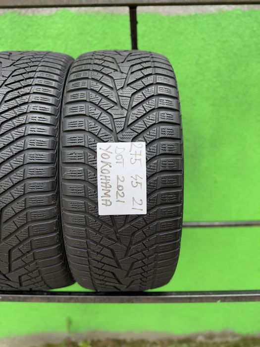 275/45/21 M+S YOKOHAMA DOT 2021 Profil 7mm Profil rămas 80%