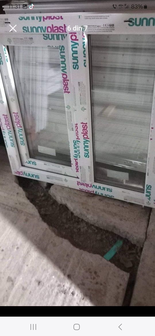 Stoc nou de  geamuri și uși orice dimensiune