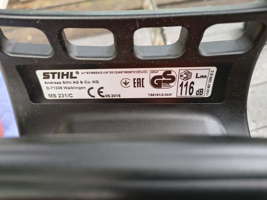 Stihl MS 231 Drujba