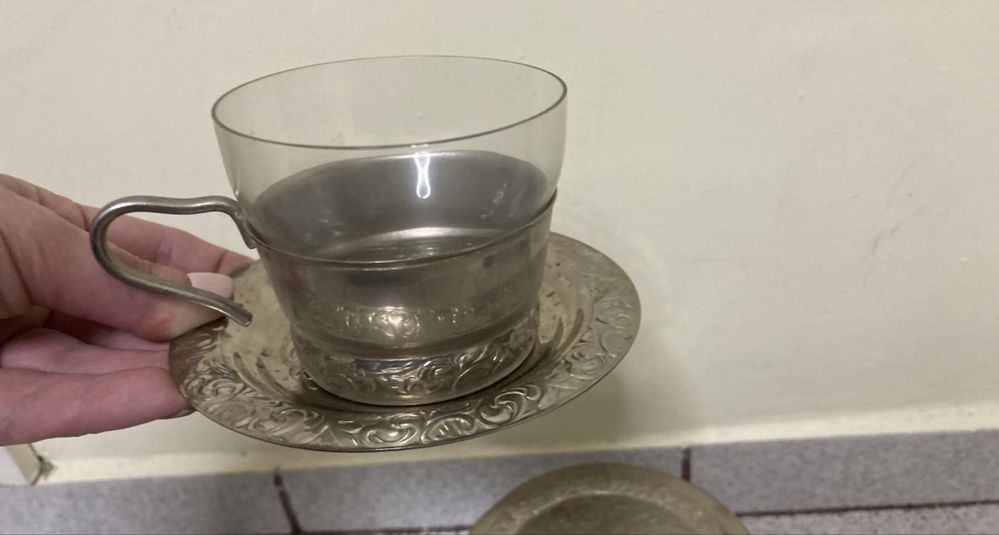 Подстъкан сервиз за кафе