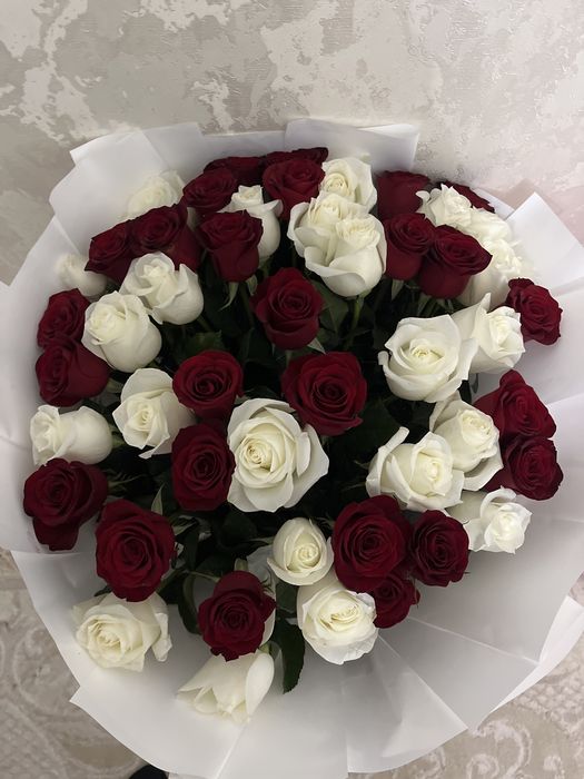 букет роз 51 штук