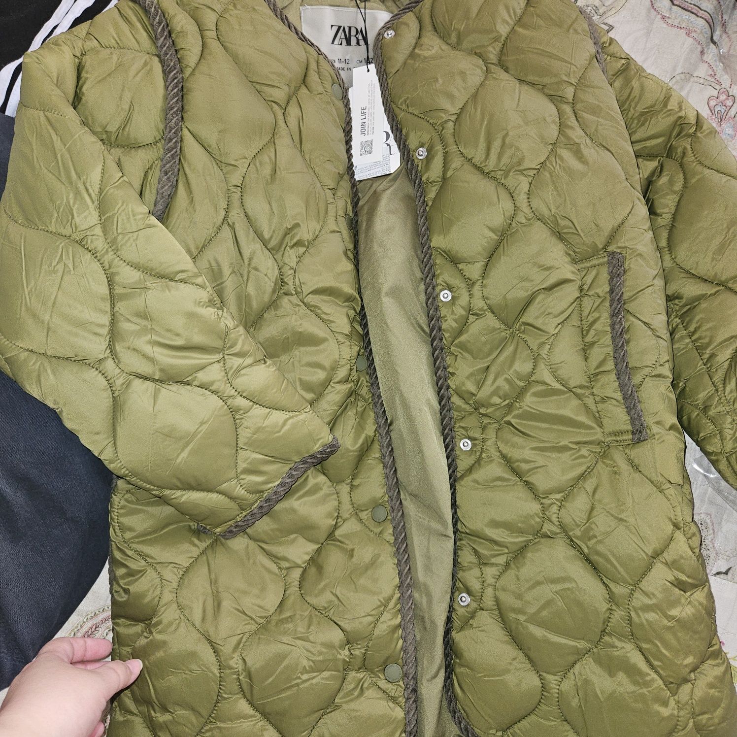 Zara на 10/12 лет новая куртка