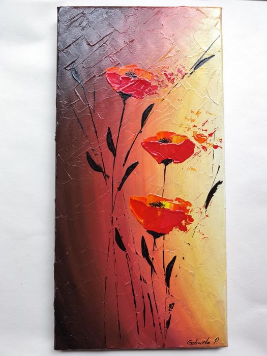 Tablouri pictate cu acrilice