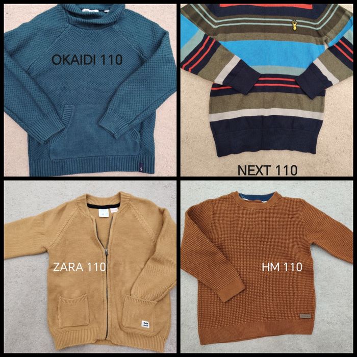 Детски дрехи 110 ZARA, OKAIDI, NEXT