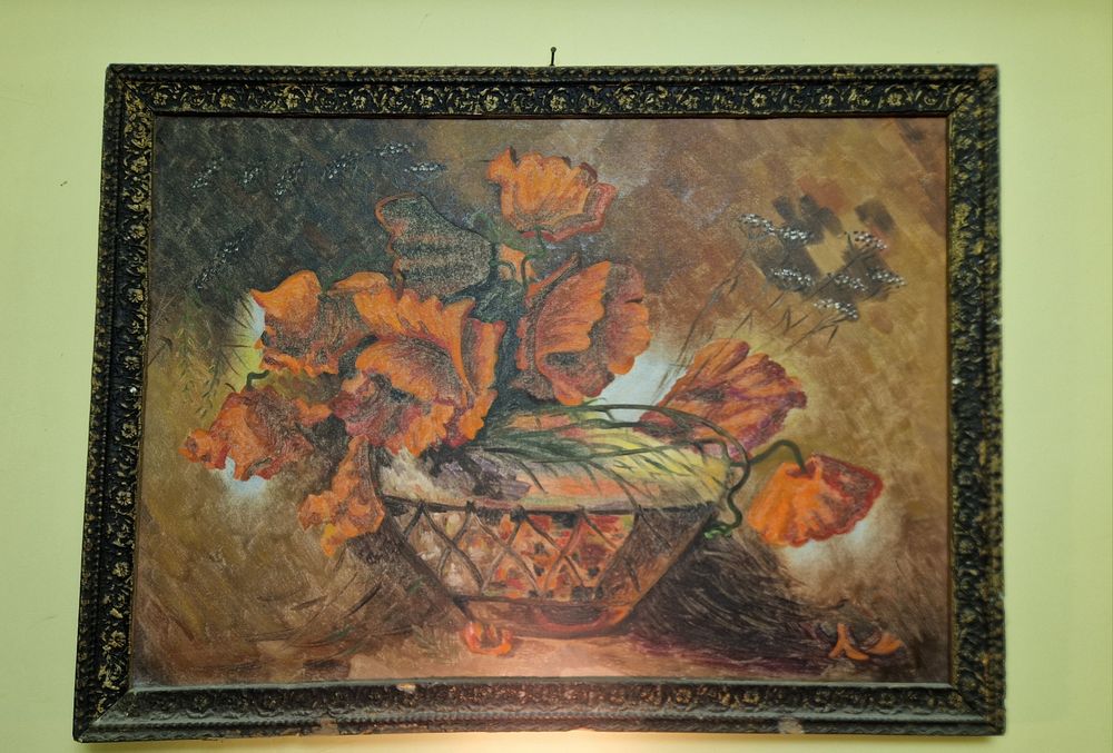 pictura pe panza (painting on canvas)