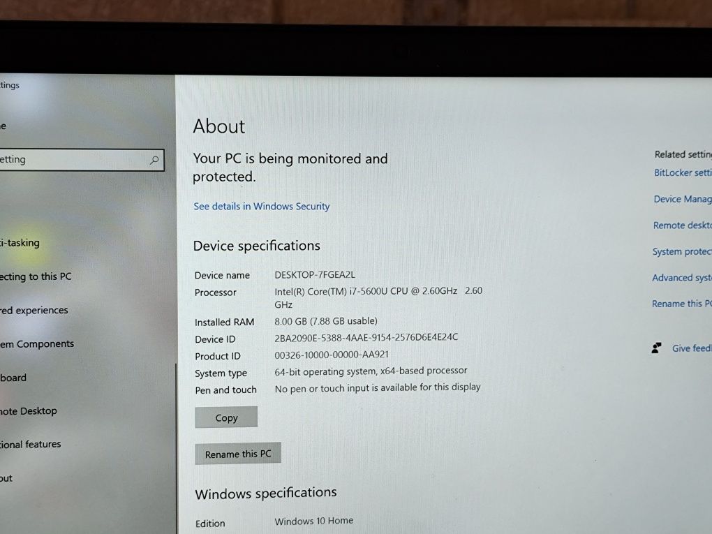 Lenovo ThinkPad t450s i7 5600u