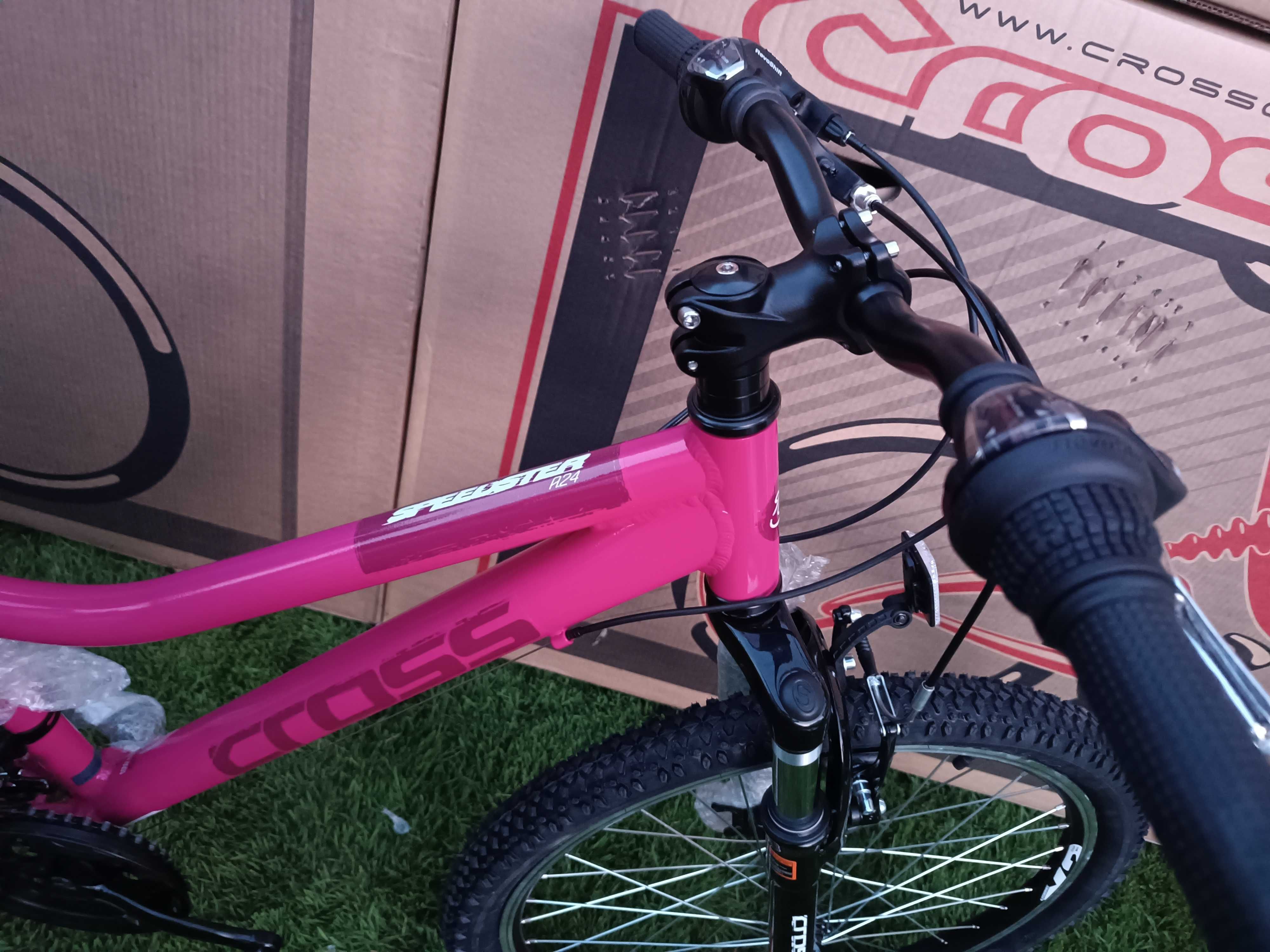 НОВ Детски велосипед 24" Cross Speedster girl