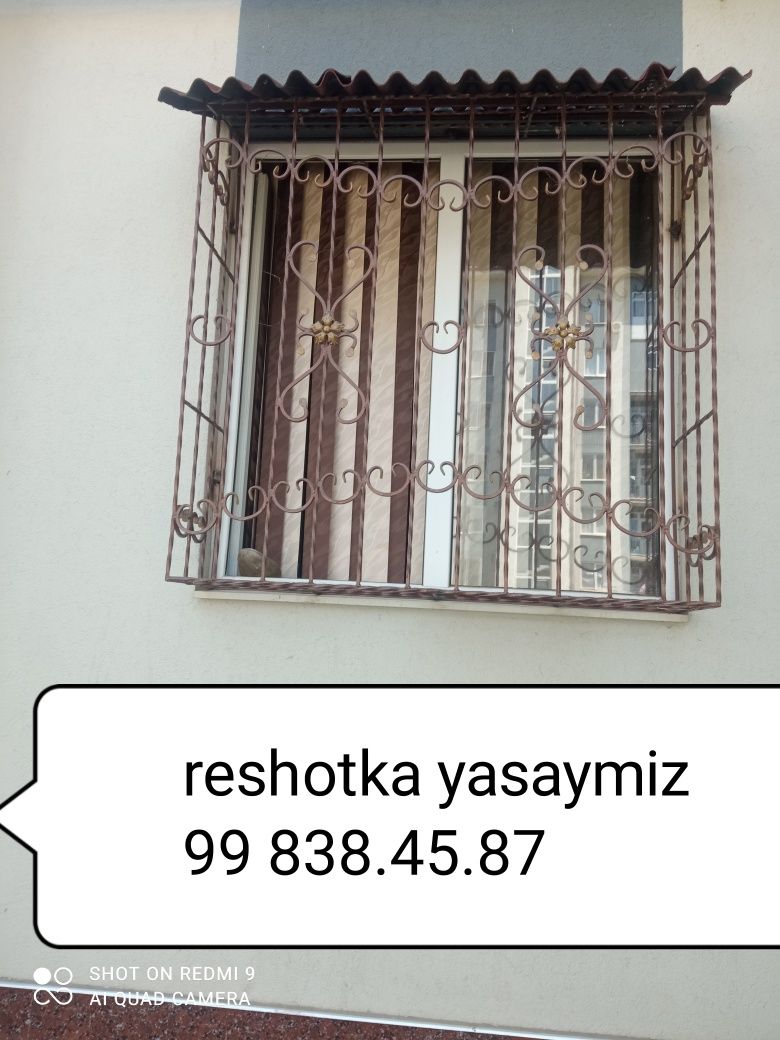 Reshodka va darvoza lar yasaymiz