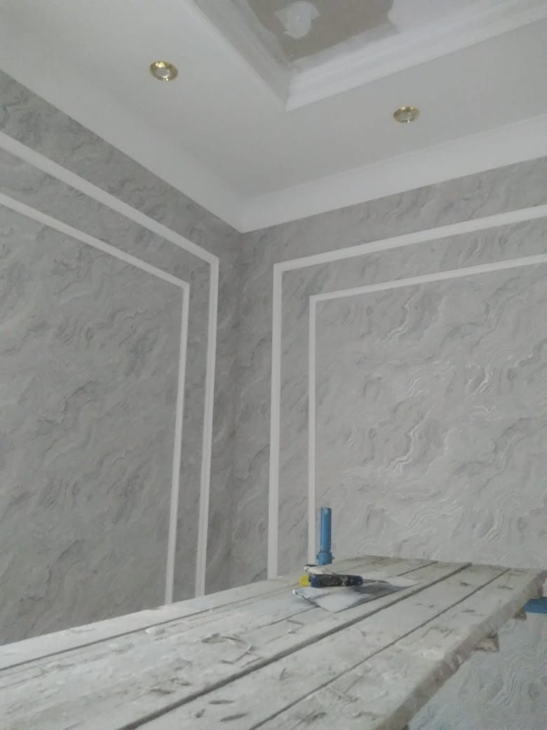 Ремонт квартир шпаклёвка абой