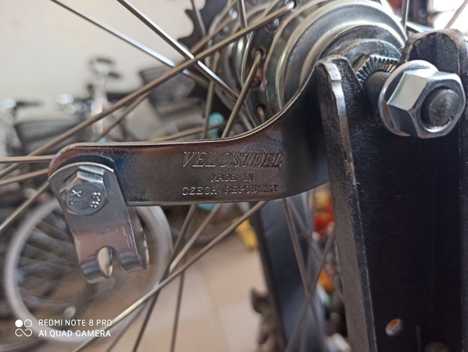 Roata 28 janta dubla butuc single Velosteel Cehia