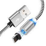 cablu magnetic  micro usb incarcare + transfer date