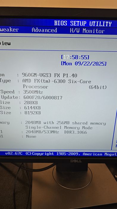 Placa de baza PC Asrock 960GM-VGS3 FX + Procesor AMD FX-6300 Six Core