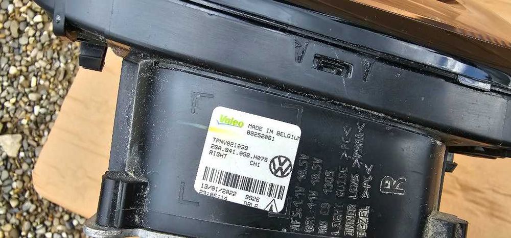 Proiector dreapta Lumini de zi DRL VW T-Roc Facelift 2022 2023