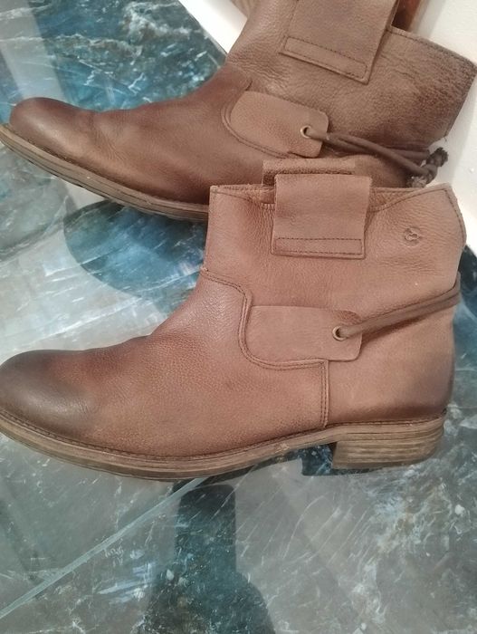 Мъжки зимни боти висококачествена естествена кожа