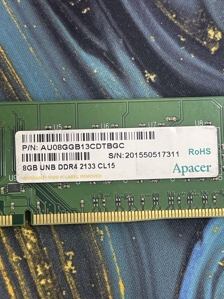 DDR 4  Apacer  память 8гб  2133