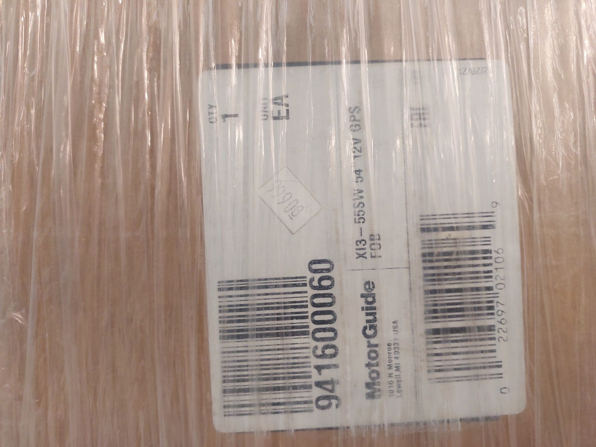 Продаётся троллинговый мотор motorguide xi3 12v 55/54