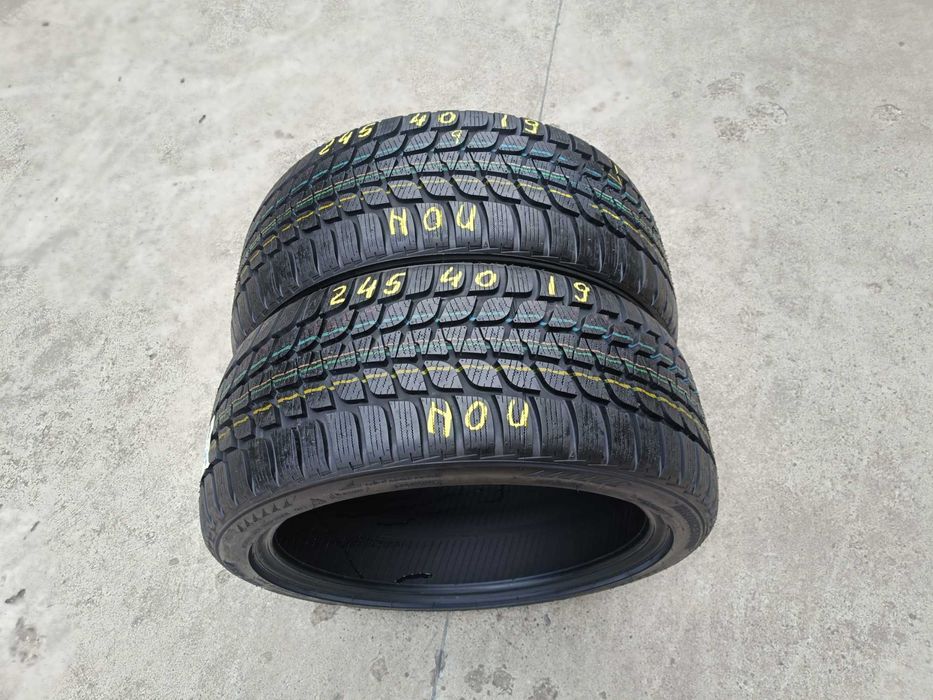 Doua anvelope noi de iarna 245 40 19 bridgestone blizzak LM 25