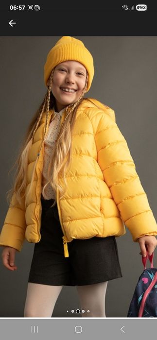 Geaca fete 122-128 De Facto