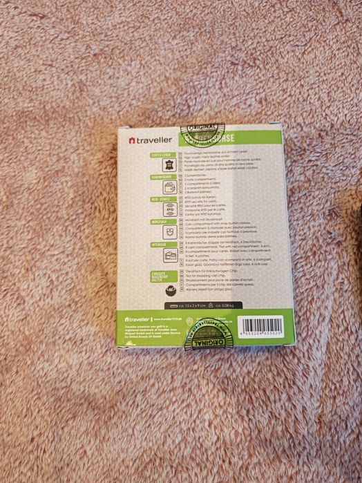 Мъжки кожен портфейл Traveller