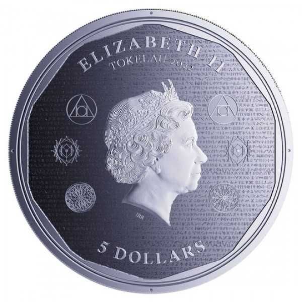Moneda argint pur 999.9 investitie 1oz 31.1g noua Vivat Humanitas 2022