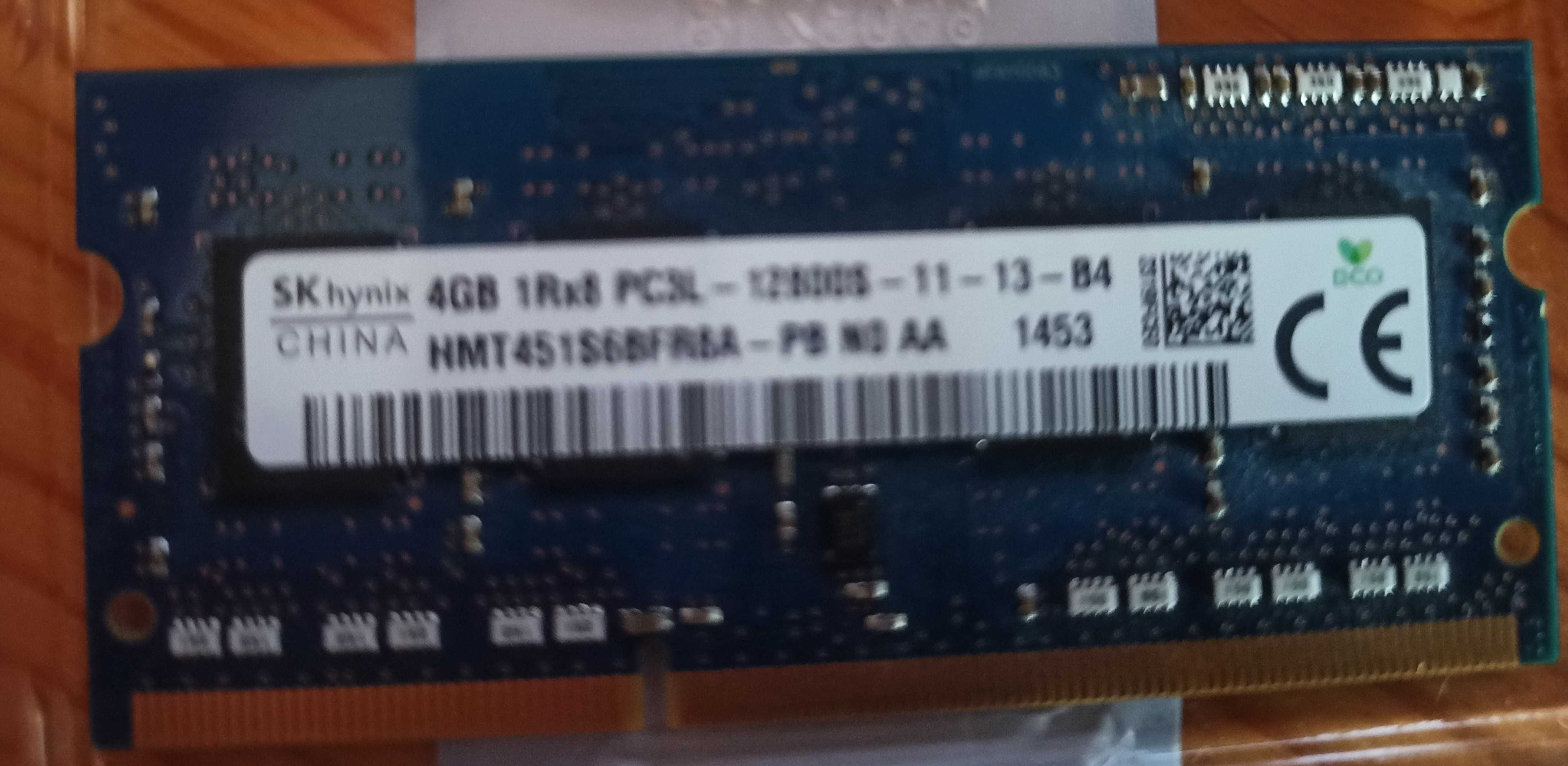 4GB ddr3 SODIMM RAM памет