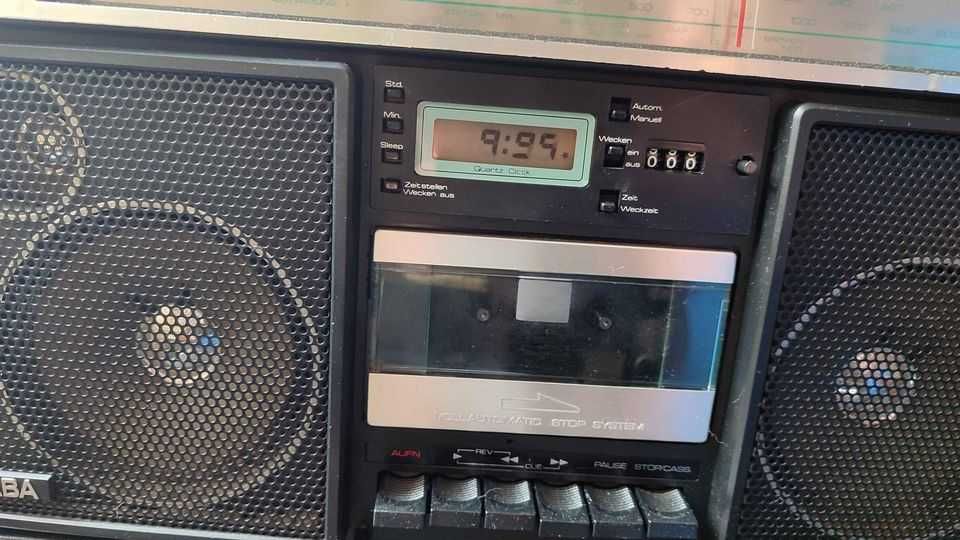 Radiocasetofon stereo SABA RCR 414