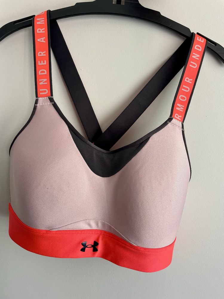 Bustiera Dama Infinity High Bra Blocked Under Armour Marime S