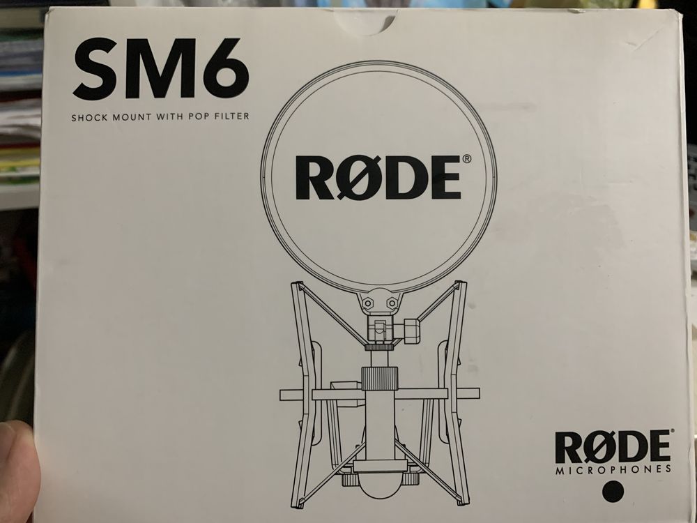 Микрофон rode sm 6 оригинал