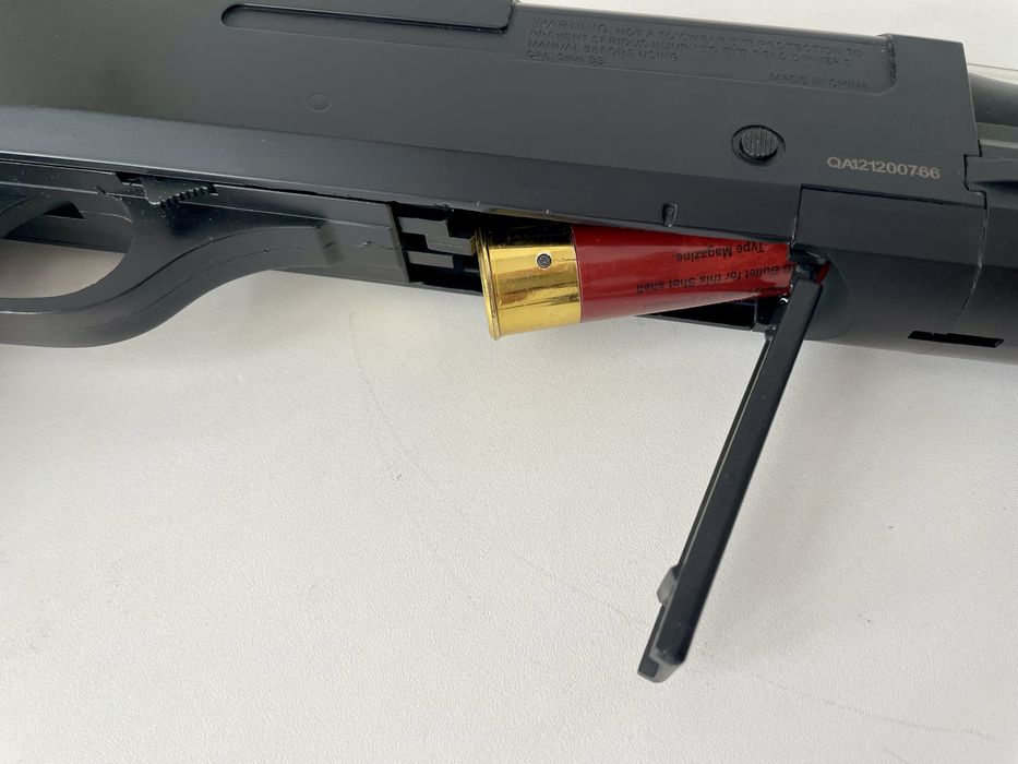 pușcă airsoft tip shotgun cu pompa, BB, bile, arma, pusca