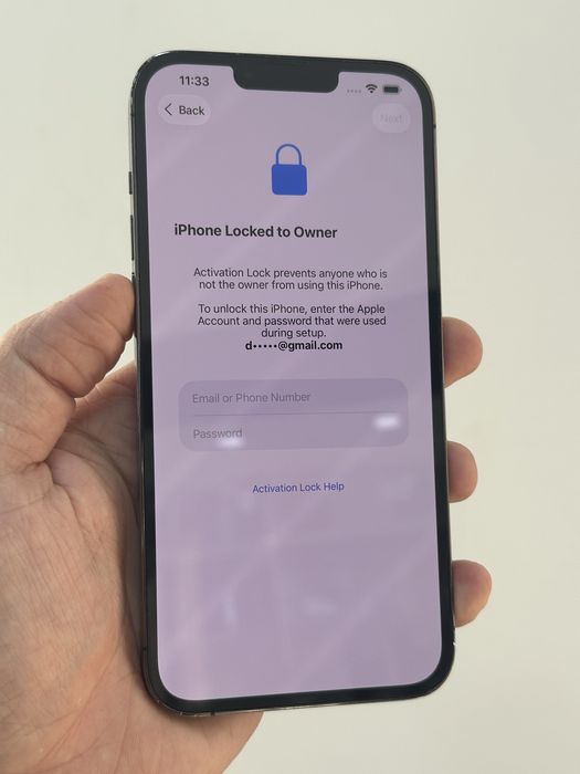 Apple iPhone 13 pro max icloud Orginal LCD