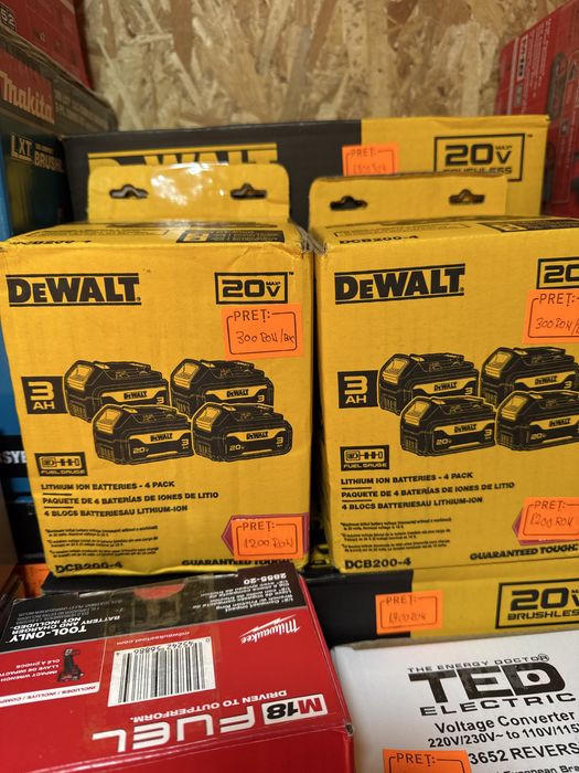 Baterii Dewalt 3ah