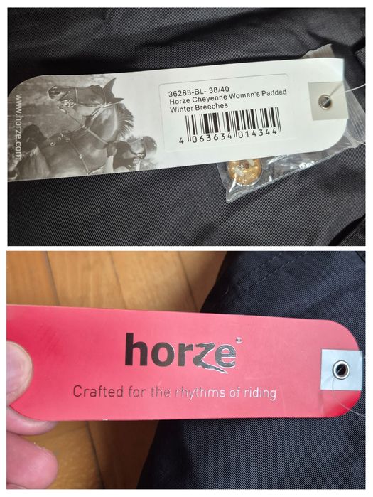 Pantaloni călărie premium Horze Cheyenne, iarnă, damă - 38/40