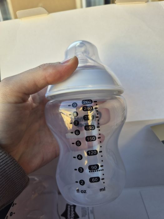 Sticlute + biberoane Tommee tippee 0