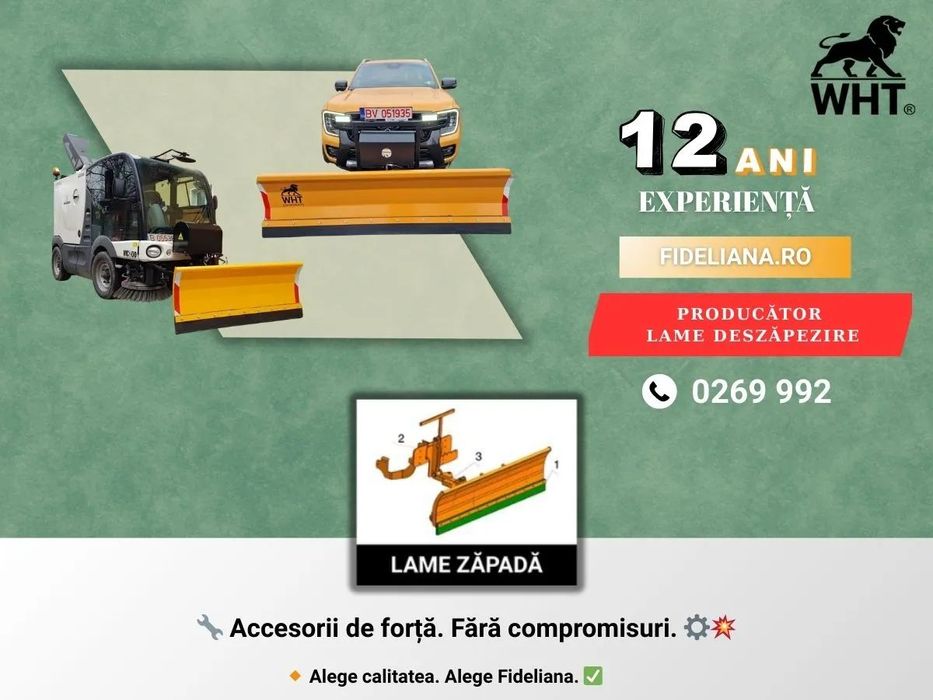 Caterpillar cat 428 f2 Lama de zapada 2700 mm hidraulica