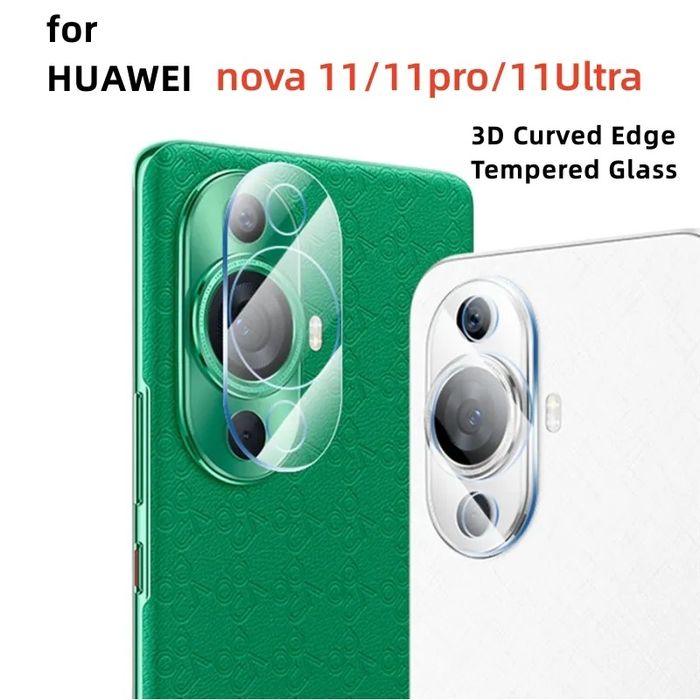 Huawei Nova 11 Pro / 3D 9H Стъклен протектор за камера твърдо стъкло